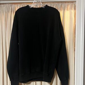 A&F Soft Essentials Black Crewneck